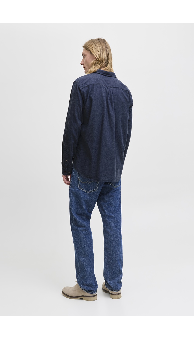 JACKandJONES NAVY BLAZER CHEMISES ML