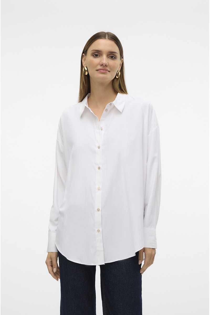 Chemise Fluide Blanche VMNORA 2