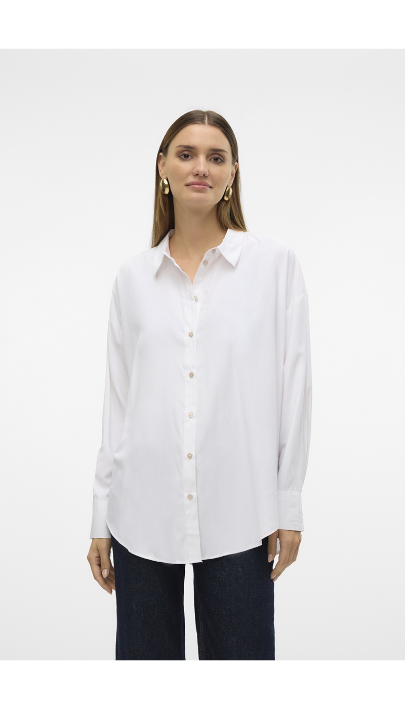 VERO MODA BRIGHT WHITE CHEMISES ML
