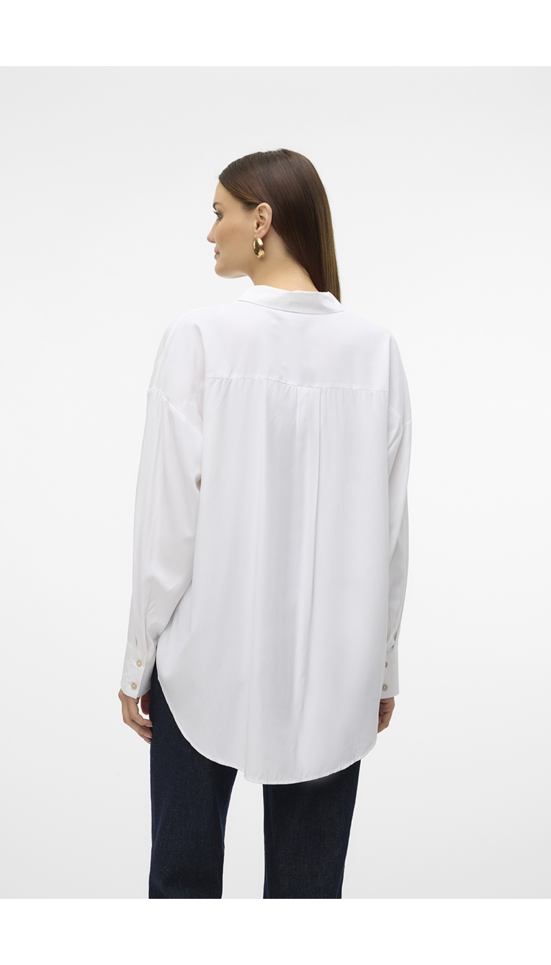 VERO MODA BRIGHT WHITE CHEMISES ML