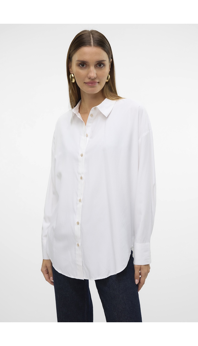 VERO MODA BRIGHT WHITE CHEMISES ML