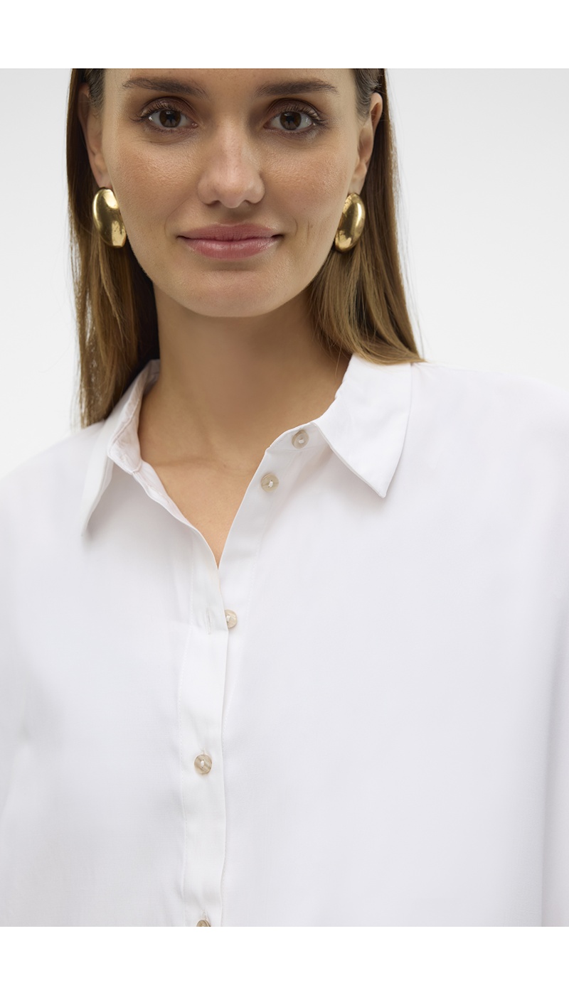 VERO MODA BRIGHT WHITE CHEMISES ML