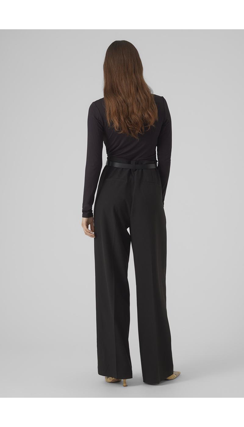 VERO MODA ELASTA BLACK TOPS