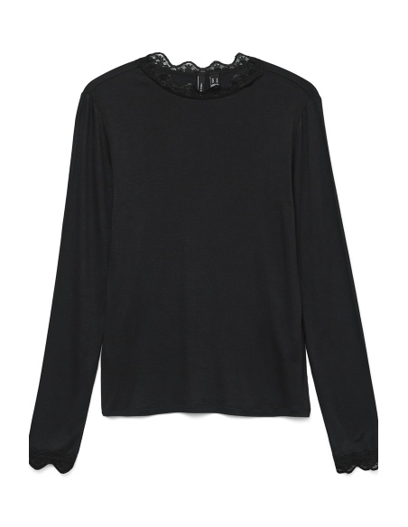VERO MODA ELASTA BLACK TOPS