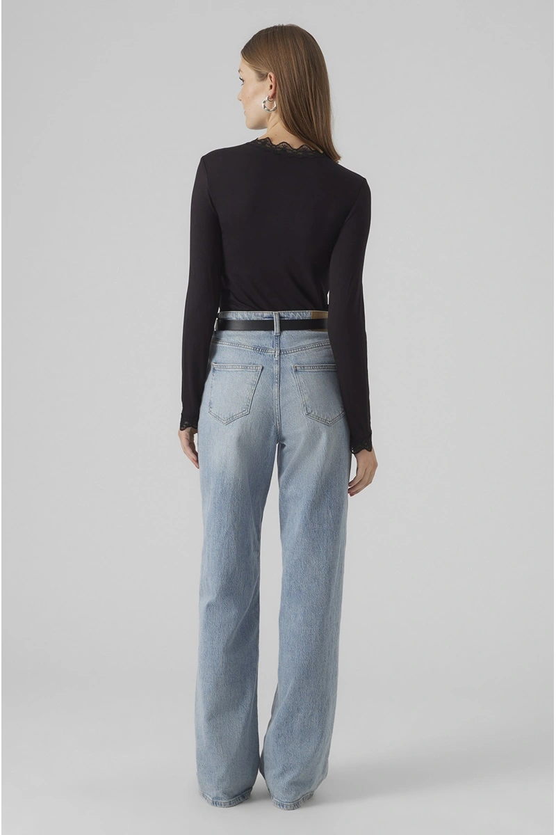 VERO MODA ELASTA BLACK TOPS 2