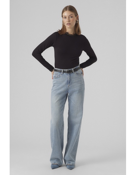 VERO MODA ELASTA BLACK TOPS