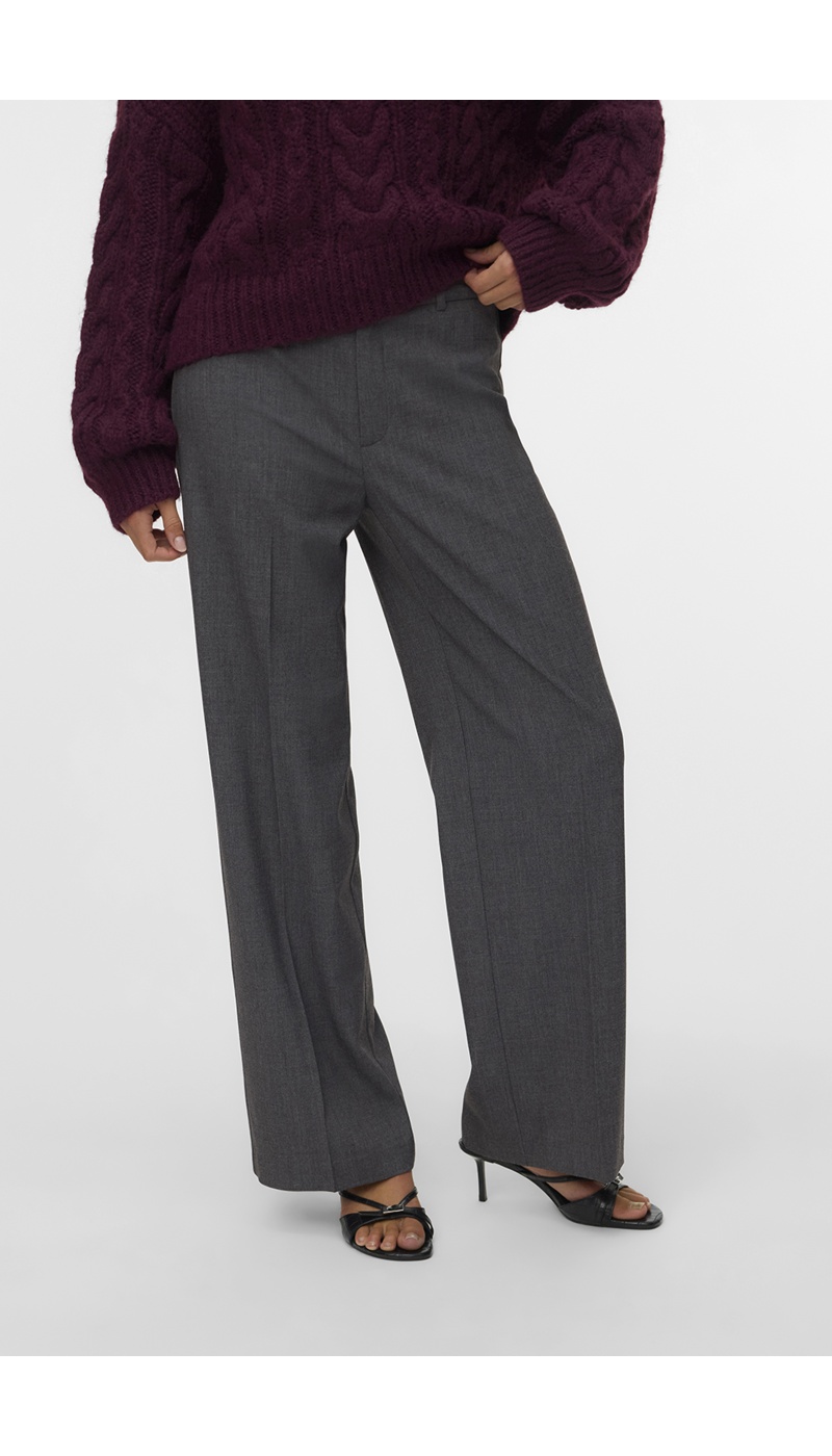 VERO MODA DARKGR EYMELA PANTALONS