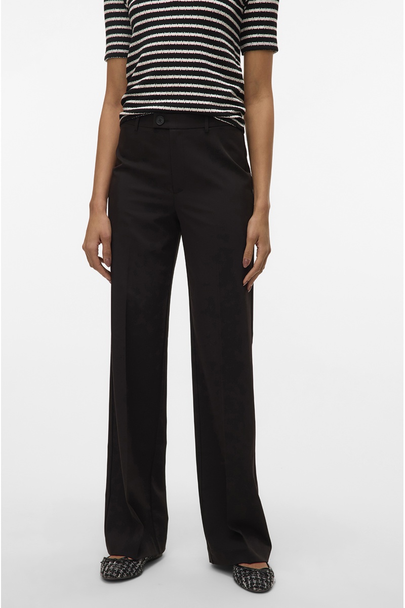 VERO MODA  BLACK PANTALONS 2