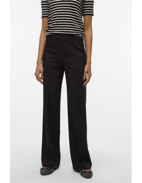 VERO MODA  BLACK PANTALONS