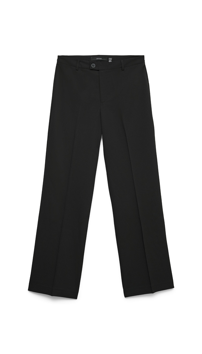 VERO MODA  BLACK PANTALONS
