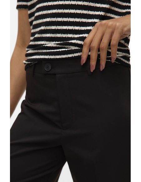 VERO MODA  BLACK PANTALONS