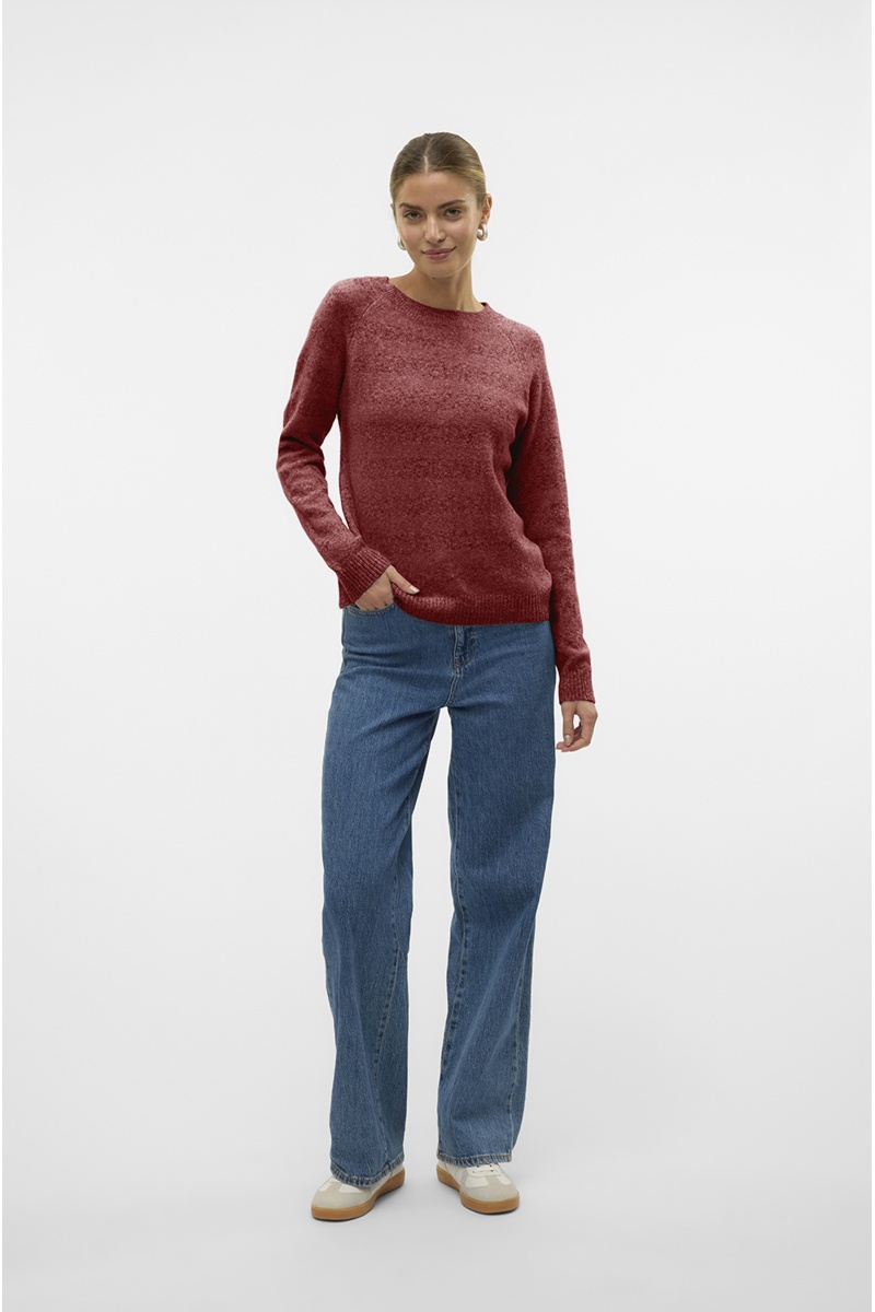 Pull Chiné Bordeau VMDOFFY