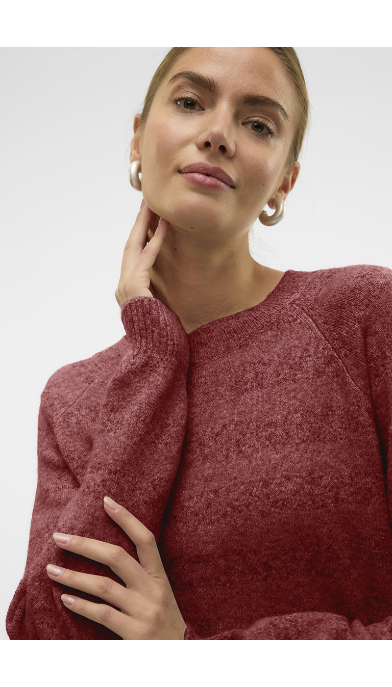 VERO MODA ELASTA SYRAH PULLS