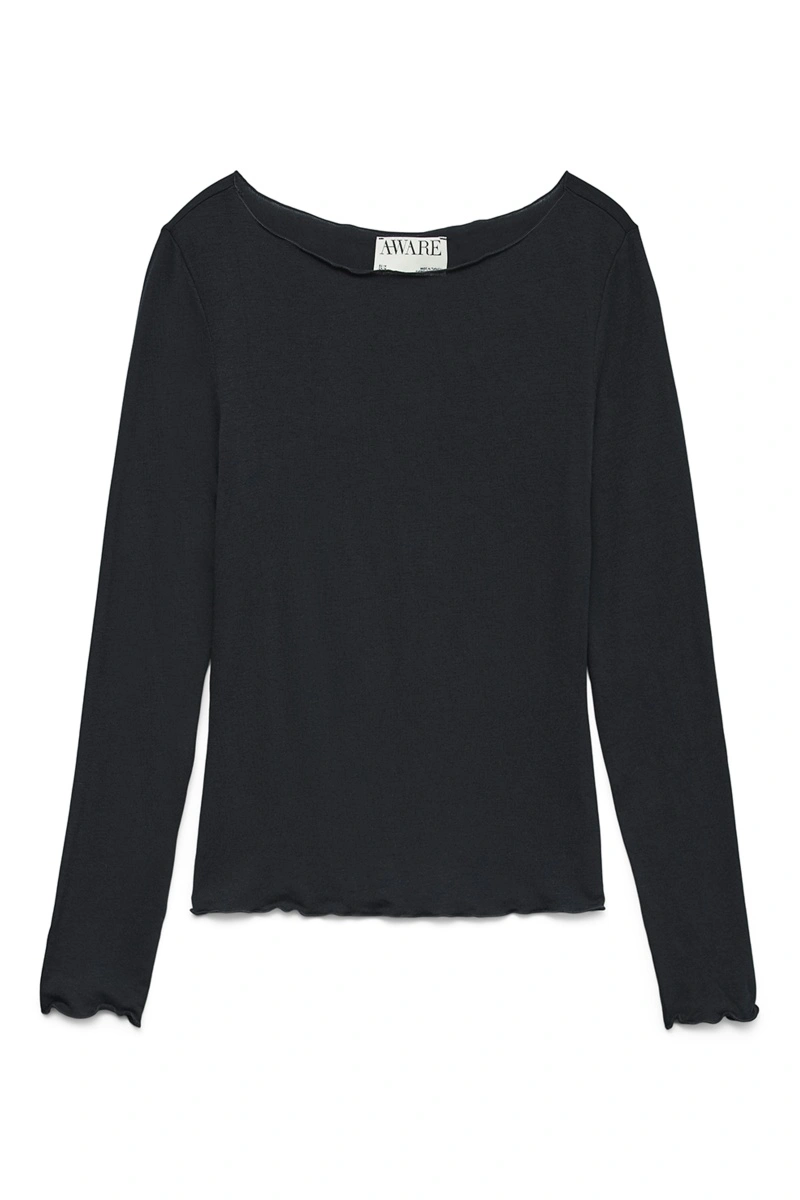 VERO MODA ELASTA BLACK TOPS