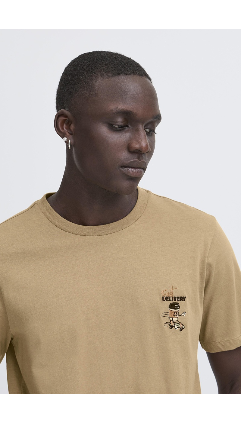 blend dk company vejle as FAST BEIGE T-SHIRTS MC HOMME