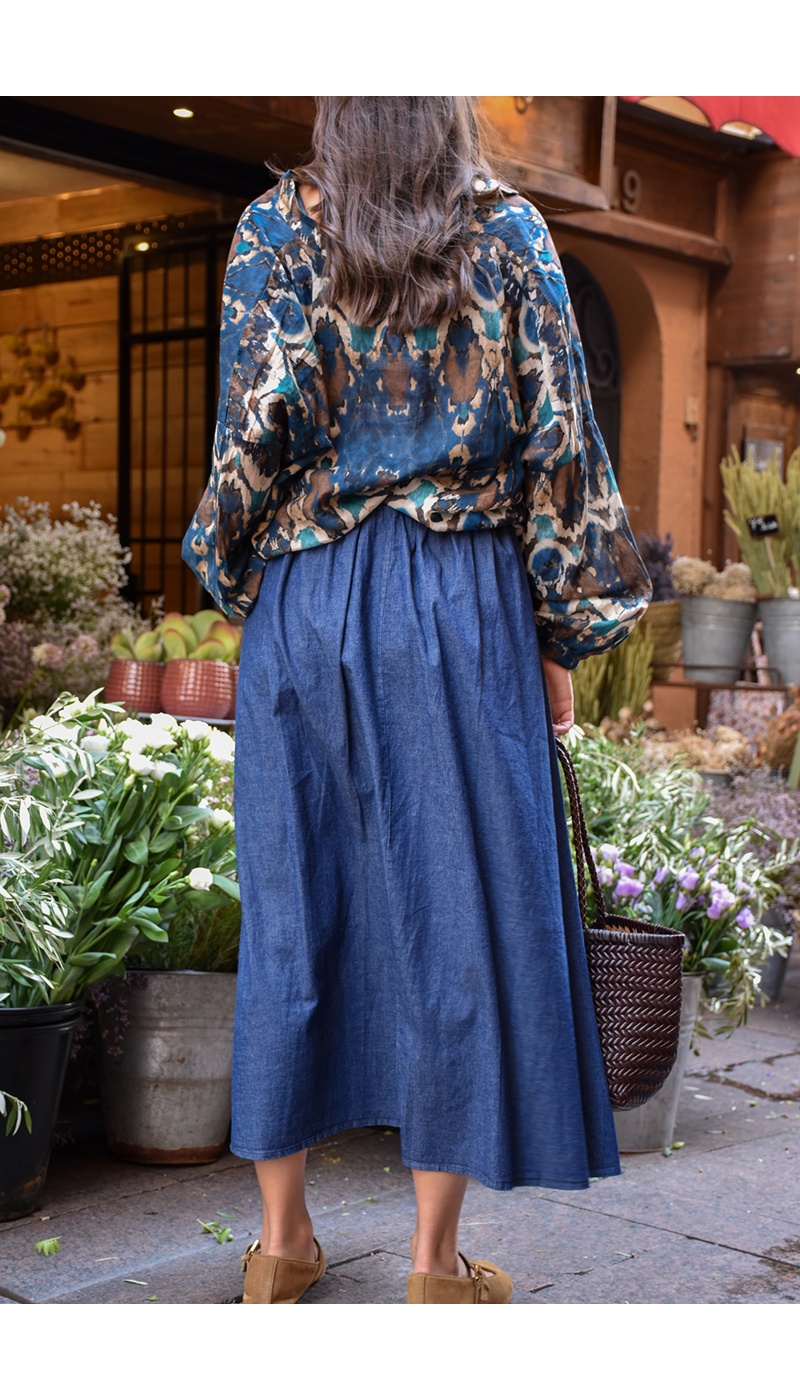 Jupe Longue Denim OMAHA