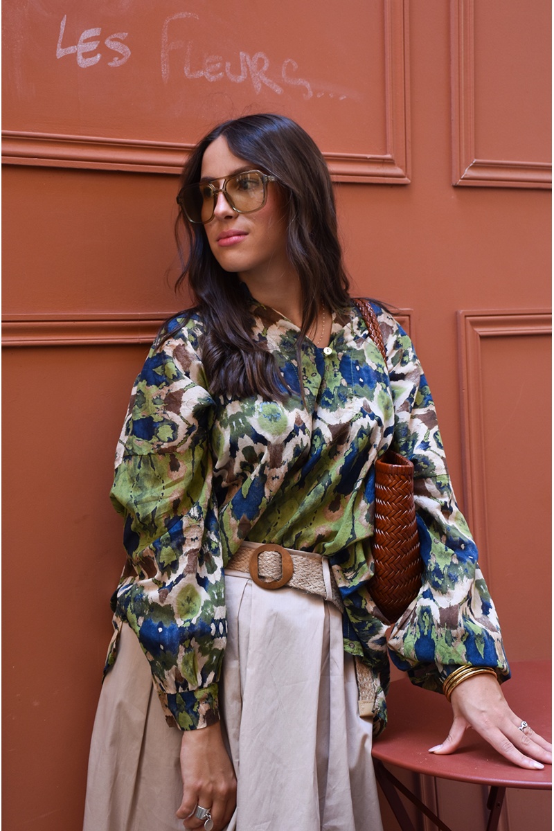 Blouse Kaki Banditas MIRABOLA