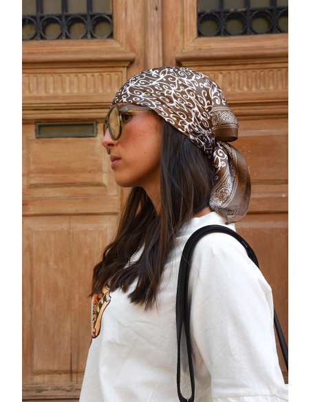 best daisy ARABES CHOCO FOULARD