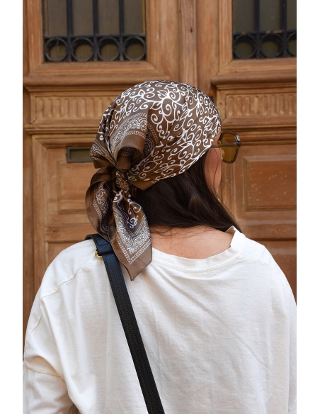 best daisy ARABES CHOCO FOULARD