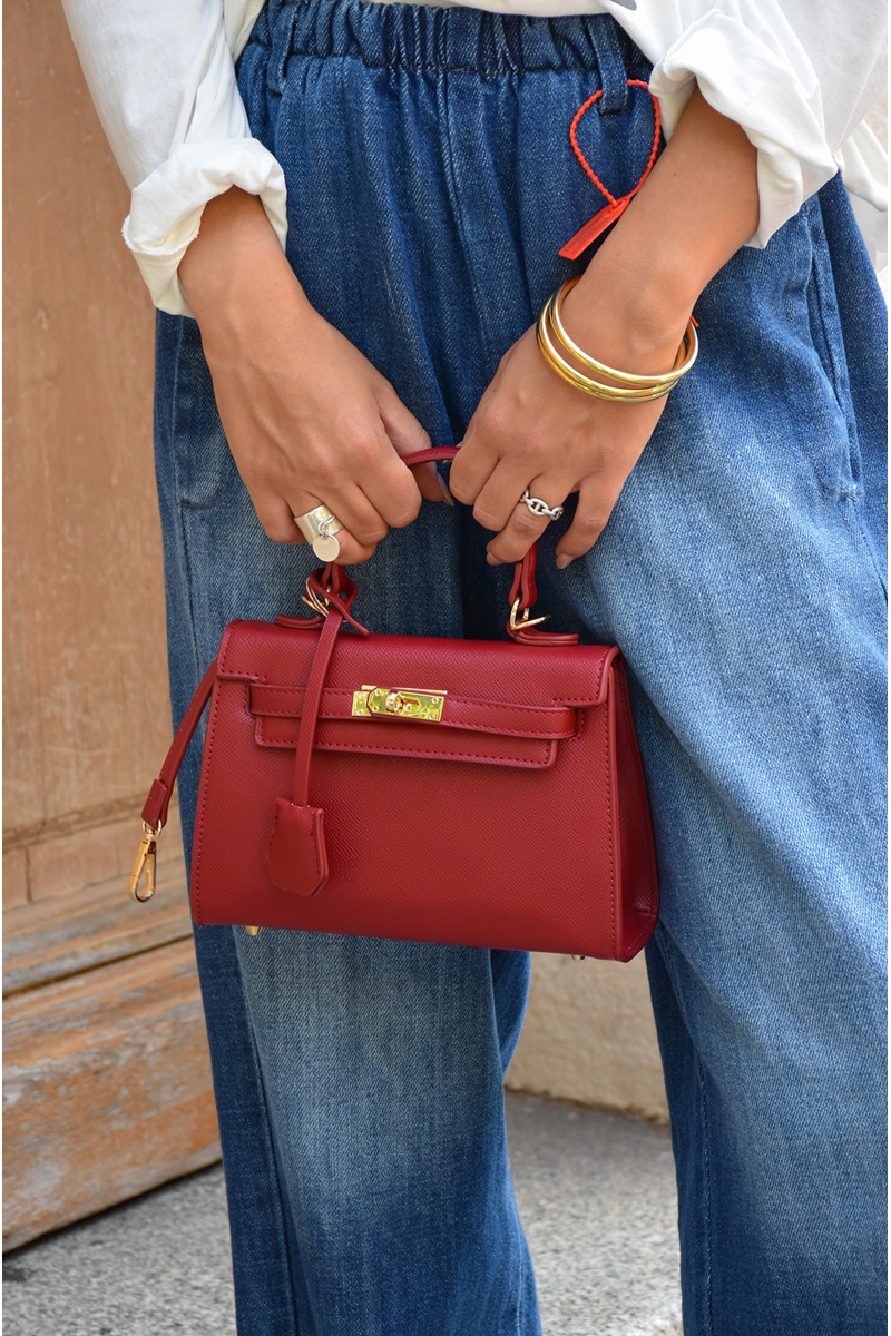 Sac Doré Bordeaux ROSALIE