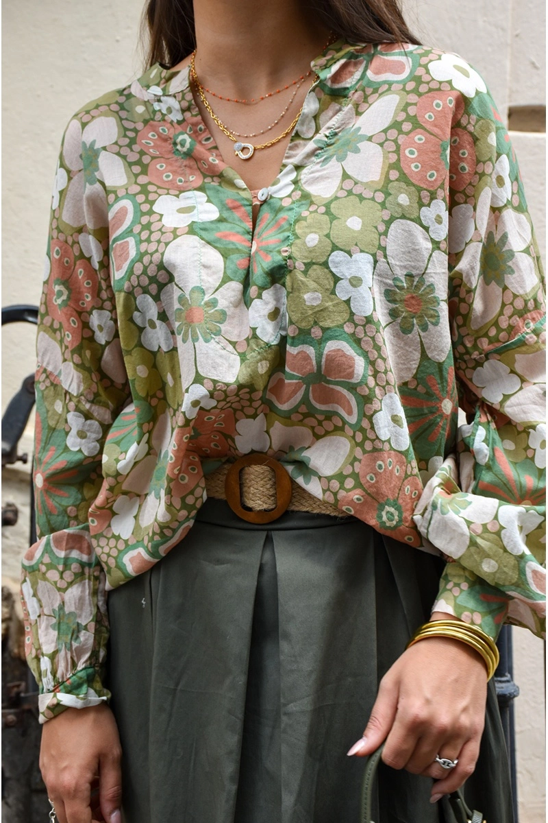 banditas FLEURS VERSAU BLOUSE 2