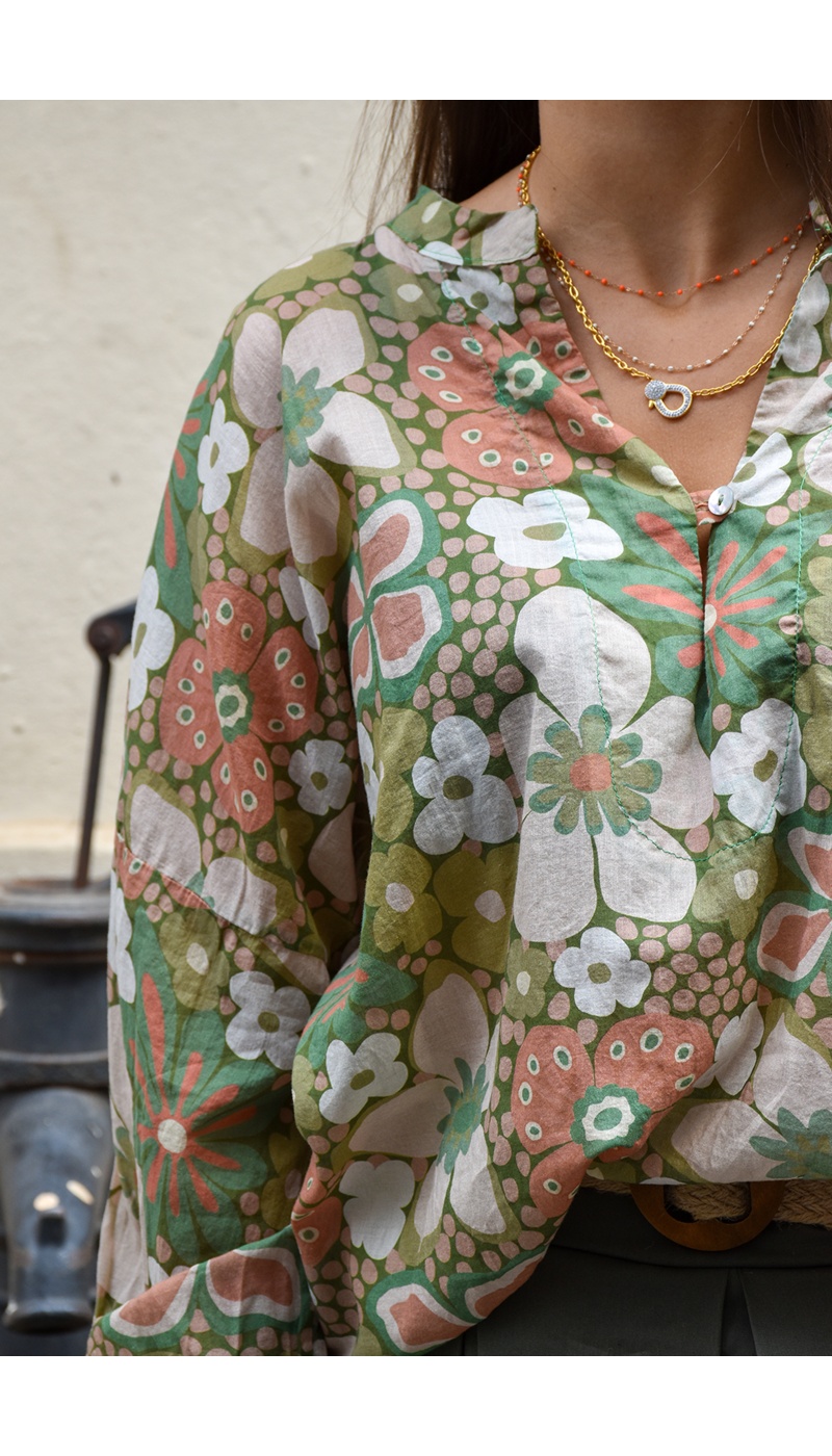 banditas FLEURS VERSAU BLOUSE