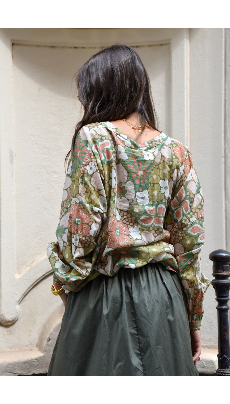 banditas FLEURS VERSAU BLOUSE