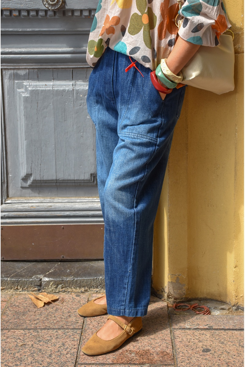 Jeans in denim grezzo VADER Banditas