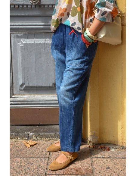 Jeans in denim grezzo VADER Banditas