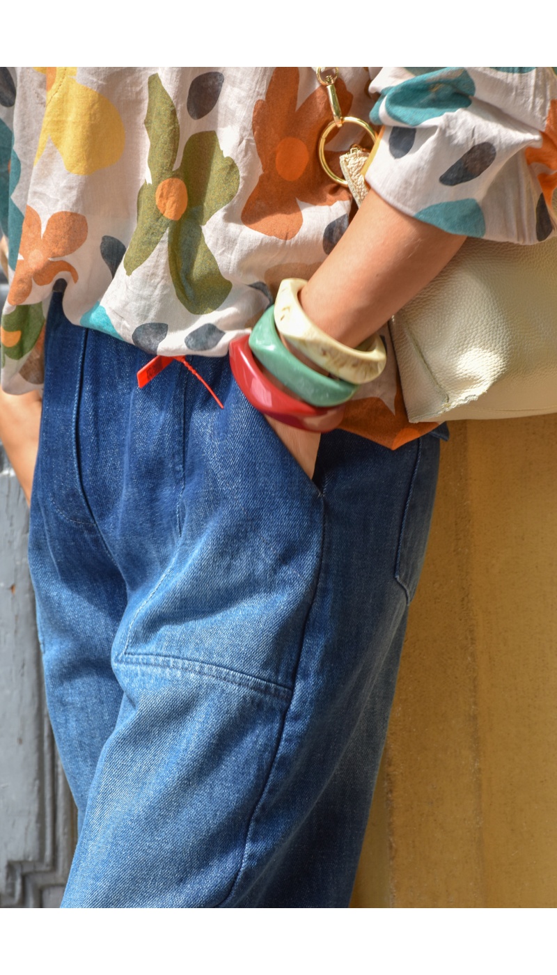 Jeans in denim grezzo VADER Banditas