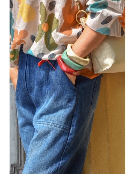 Jeans in denim grezzo VADER Banditas