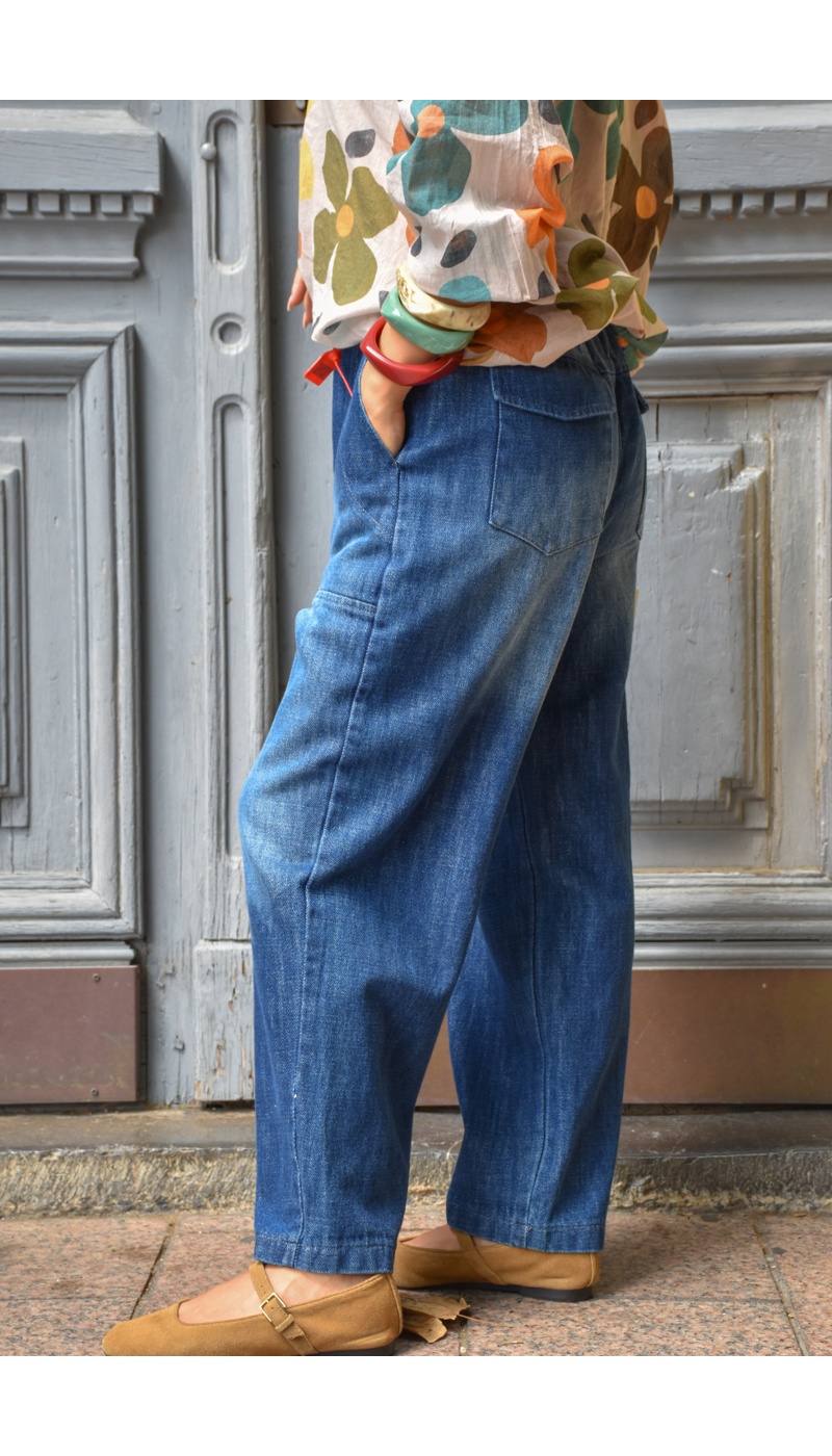 Jeans in denim grezzo VADER Banditas