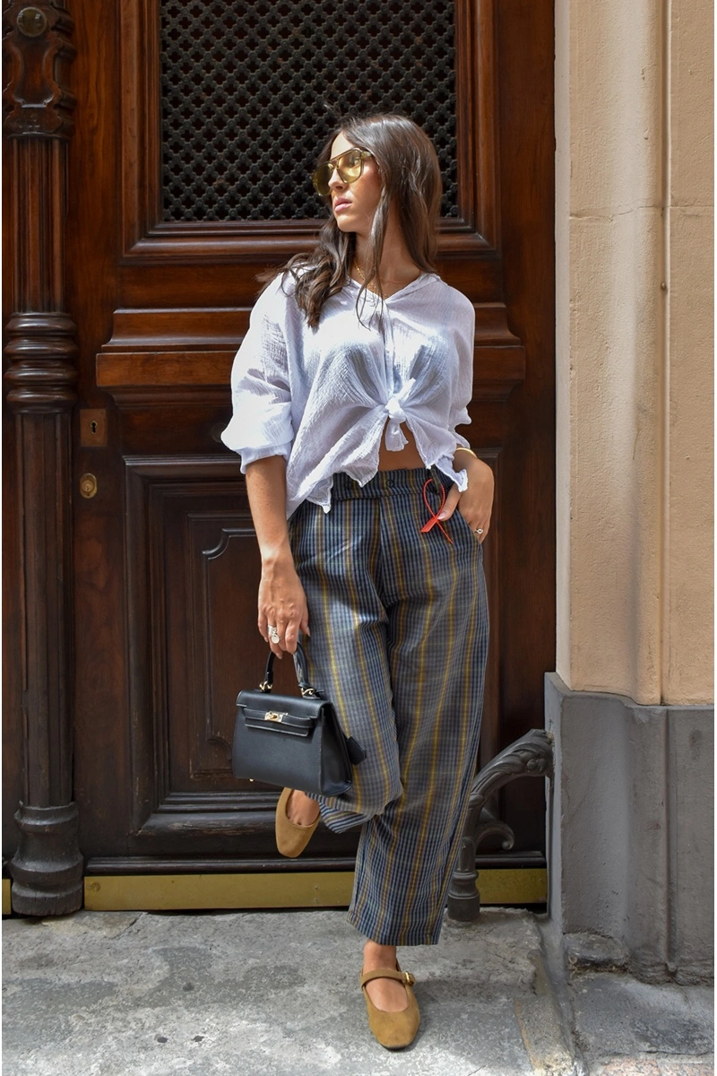 banditas CARREA JAUNE PANTALON FEMME 2