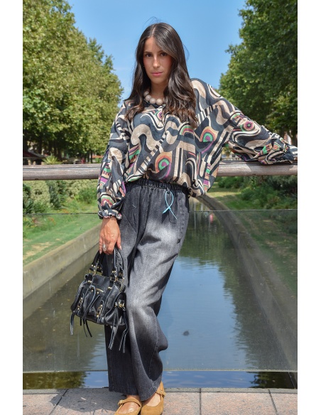 banditas  NOIR JEANS FEMME