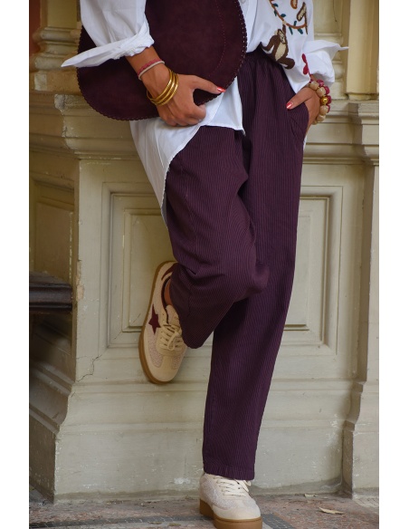 johanna toutoun RAYE BORDEA PANTALON FEMME