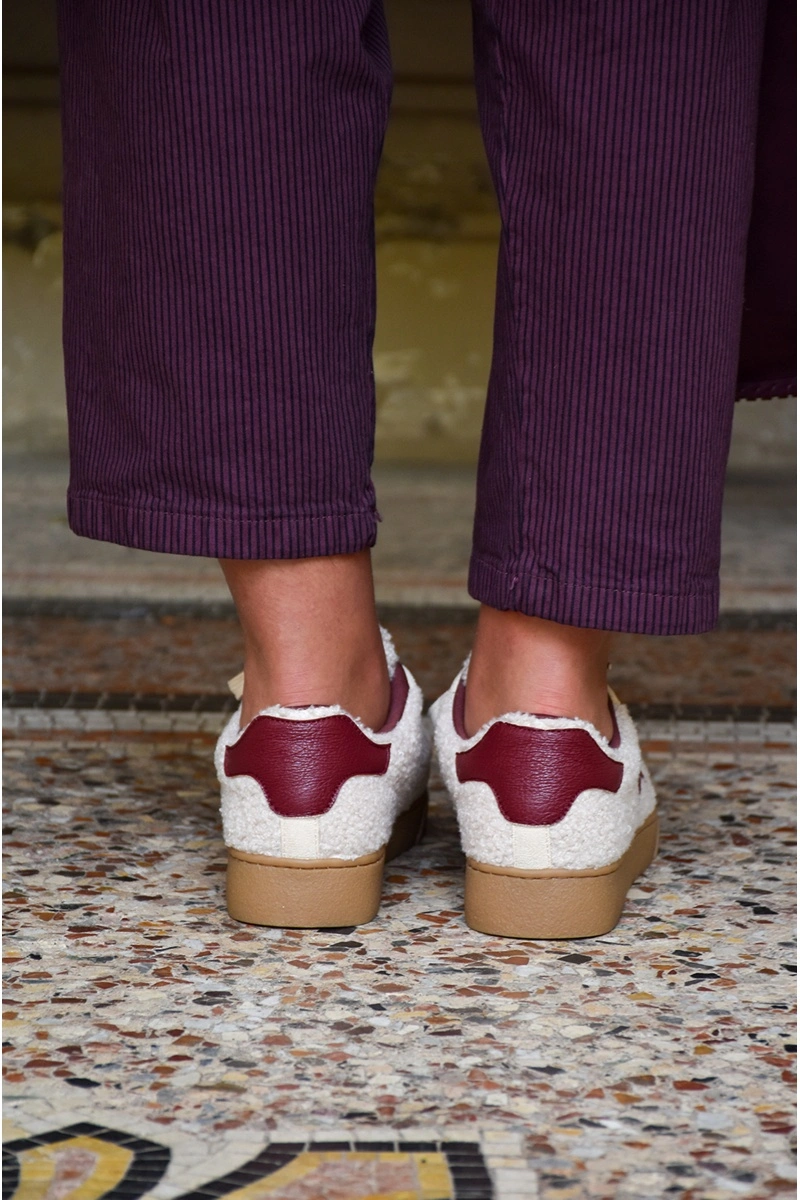 covana ETOILE BEIGE BASKETS FEMME 2