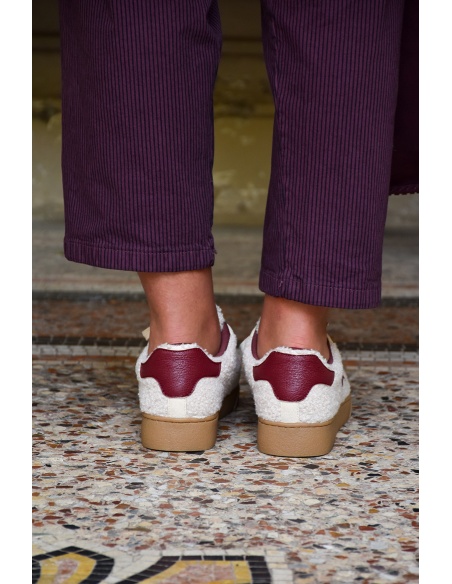 covana ETOILE BEIGE BASKETS FEMME
