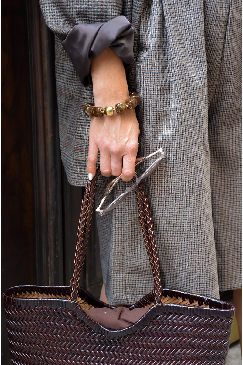 kristal CARRE MARRON BRACELETS 2