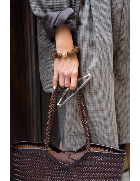 kristal CARRE MARRON BRACELETS