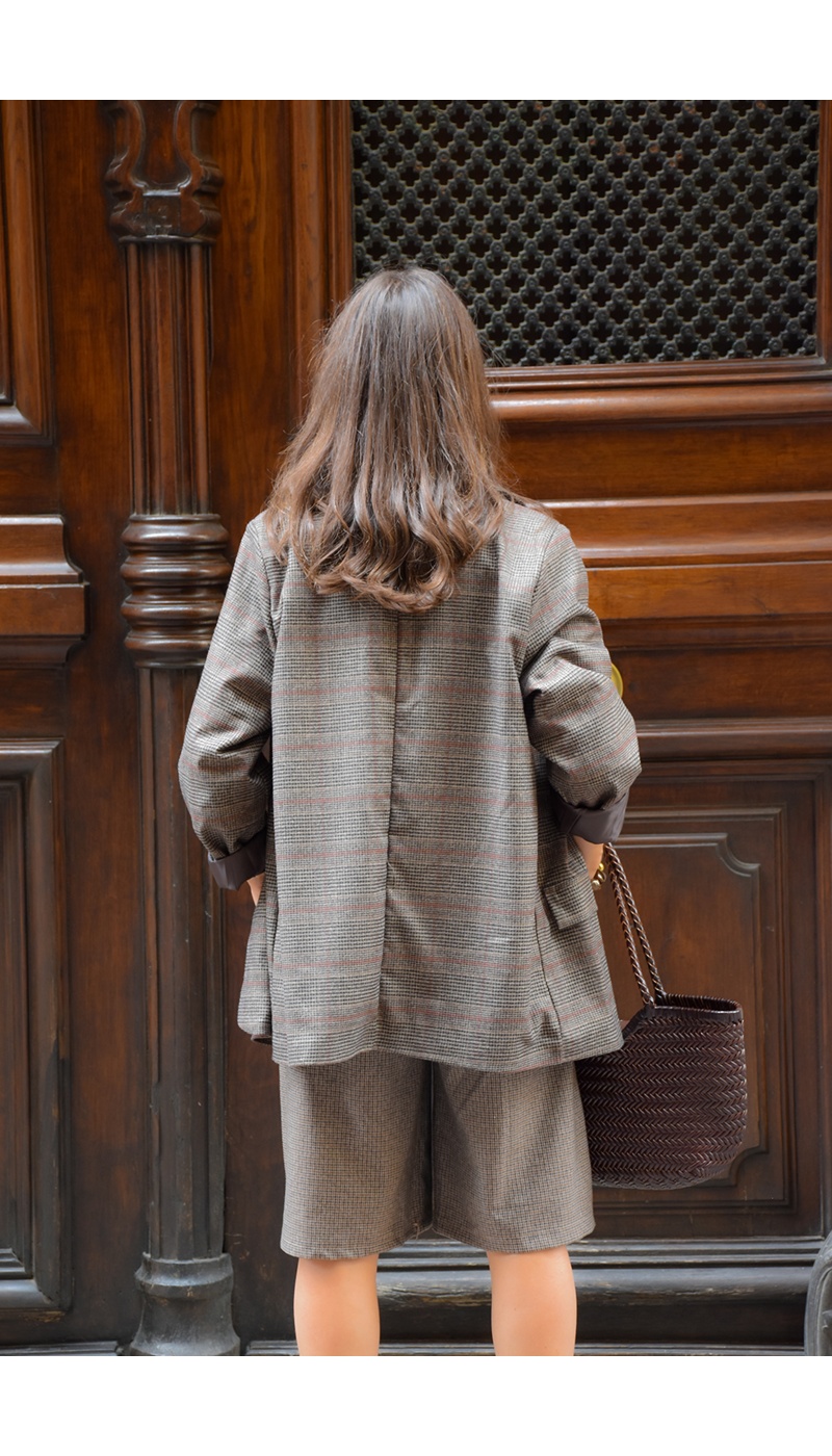 Blazer Foncé Motif GEORGIA