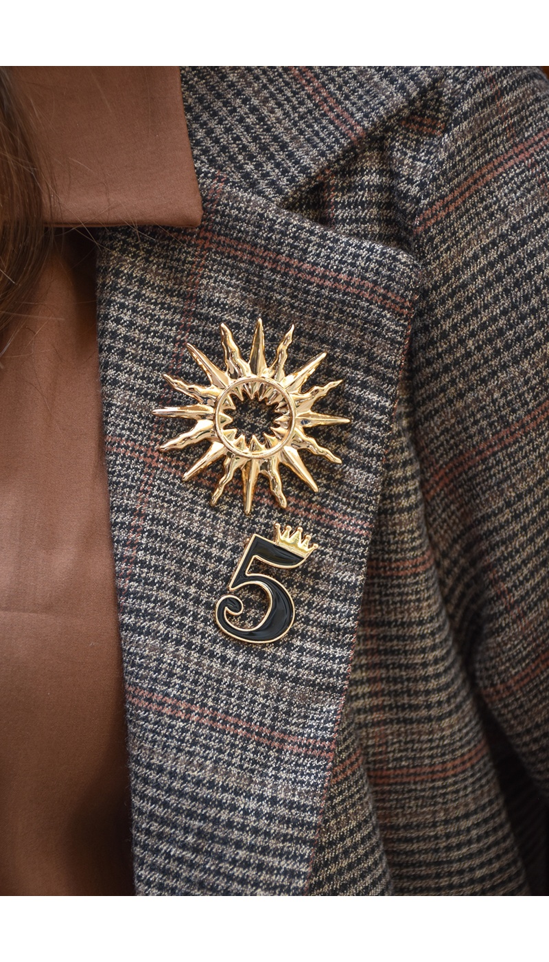 Blazer Foncé Motif GEORGIA