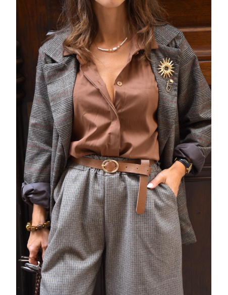 blu royal srl CARREA CHOCO VESTES FEMME