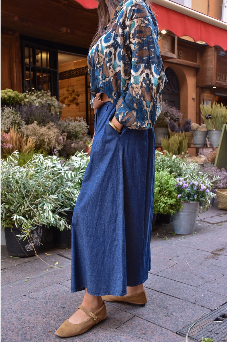Jupe Longue Denim OMAHA 2