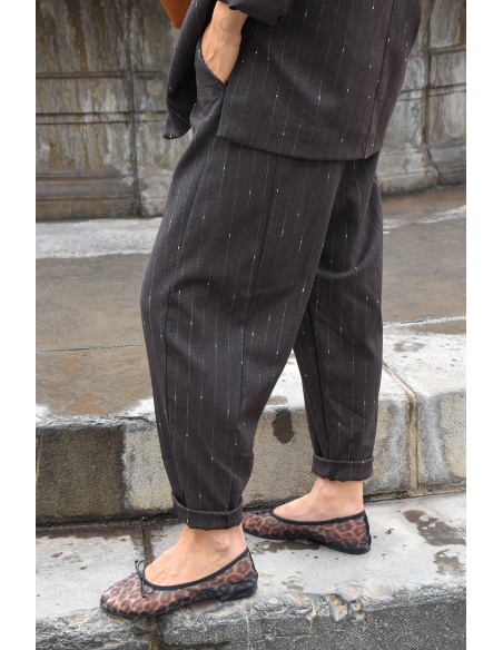 minth srl  MARRON PANTALON FEMME