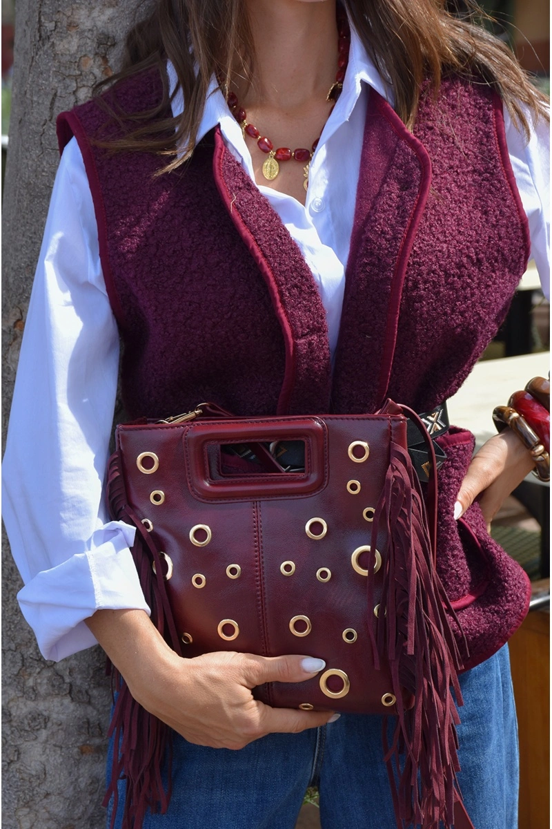 PODIUM CLOUTE BORDEA SAC FEMME