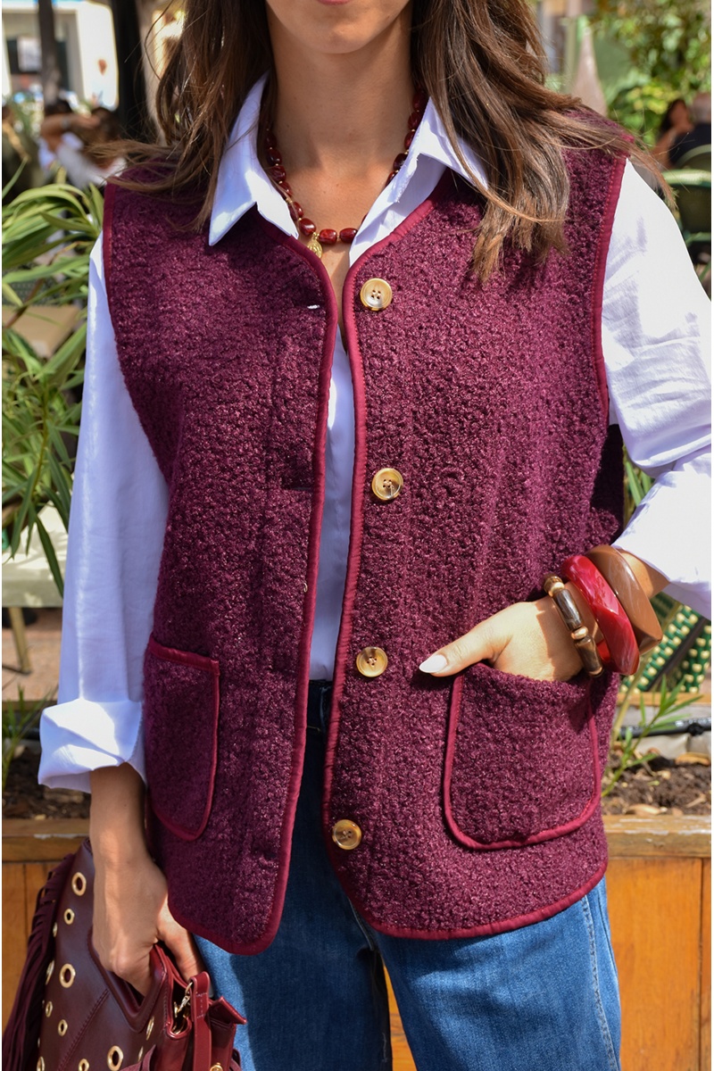 johanna toutoun SANSMA PRUNE VESTES FEMME 2