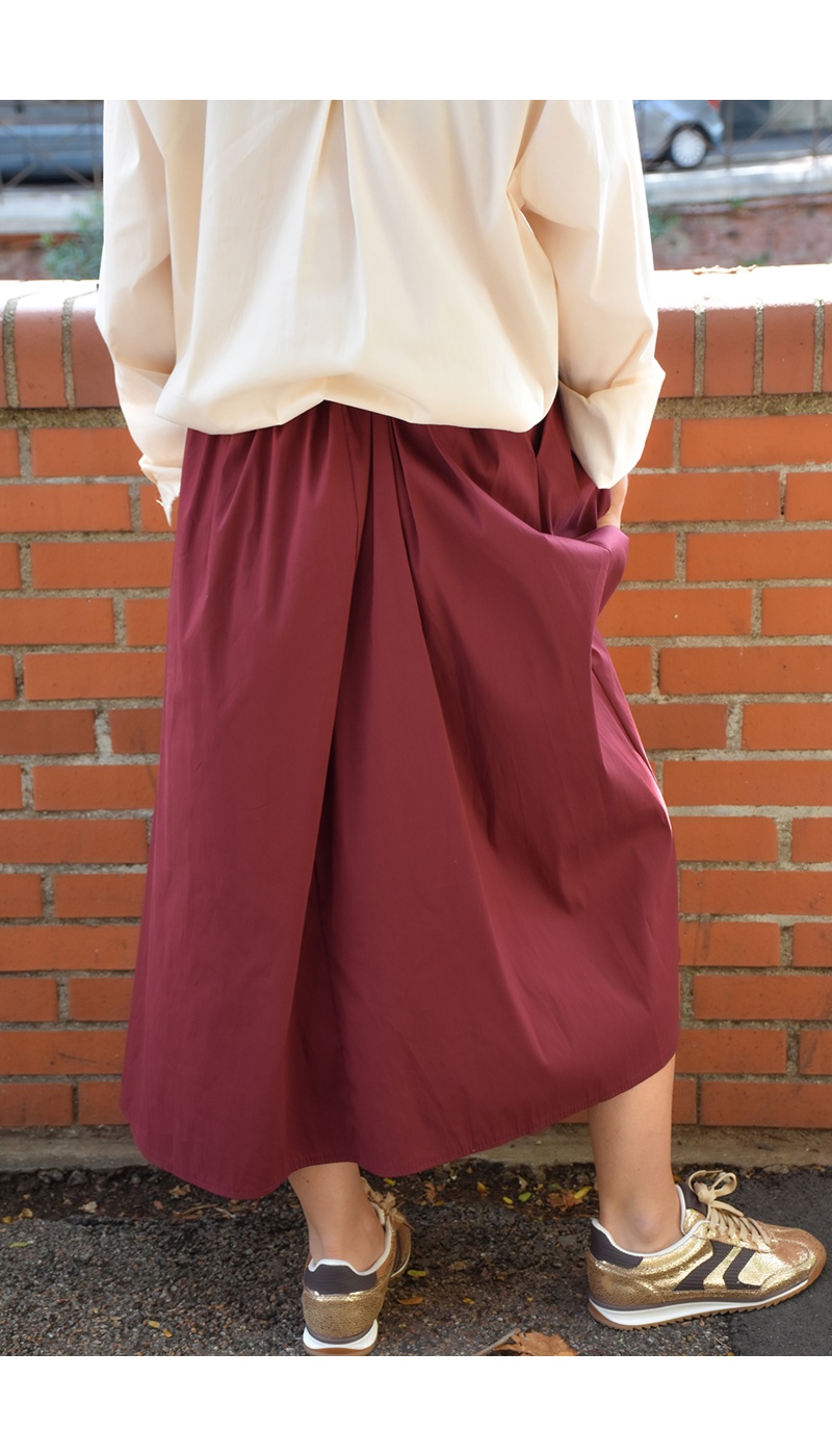 Jupe Unie Bordeaux JULIANA