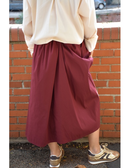 Jupe Unie Bordeaux JULIANA