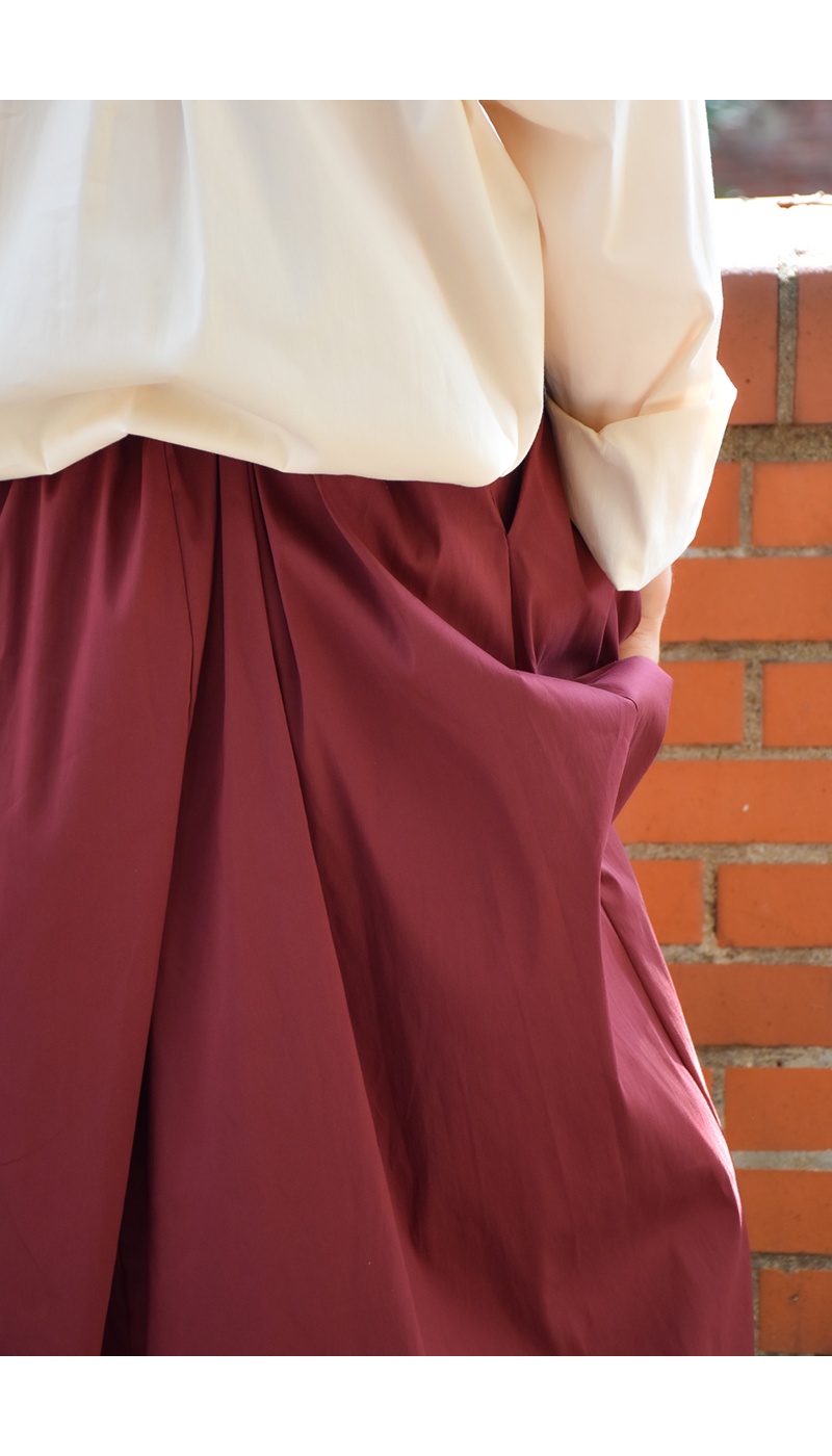 Jupe Unie Bordeaux JULIANA