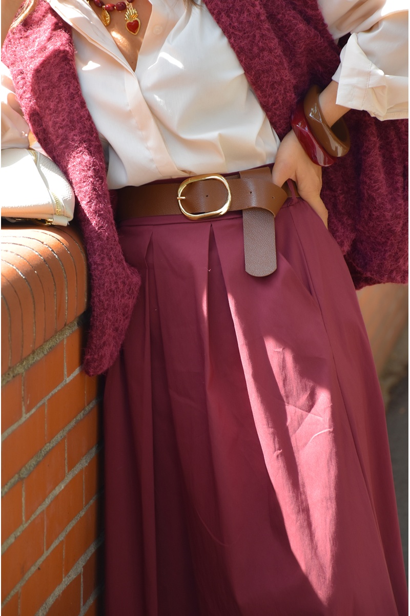 Jupe Unie Bordeaux JULIANA 2